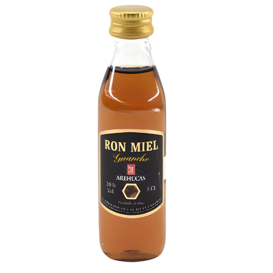 Miniaturas Ron Miel Guanche 5cl – Case of 25